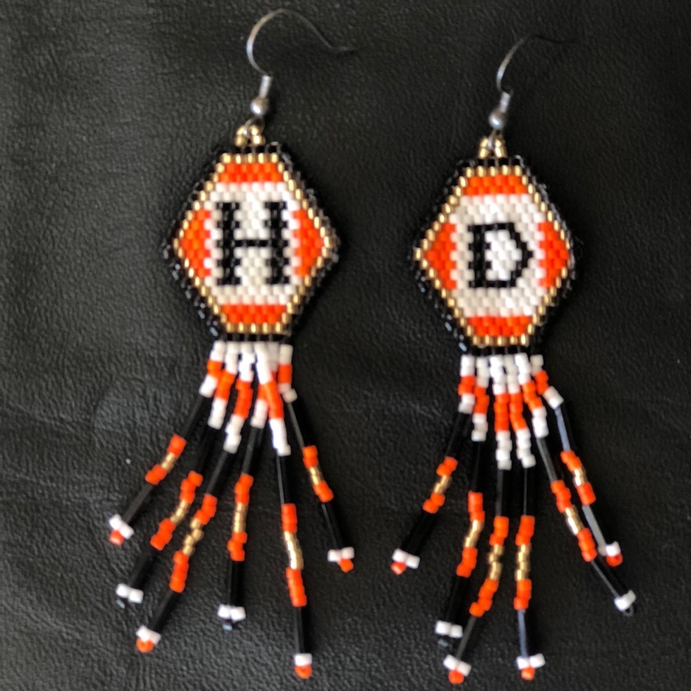 Harley Beaded Earings